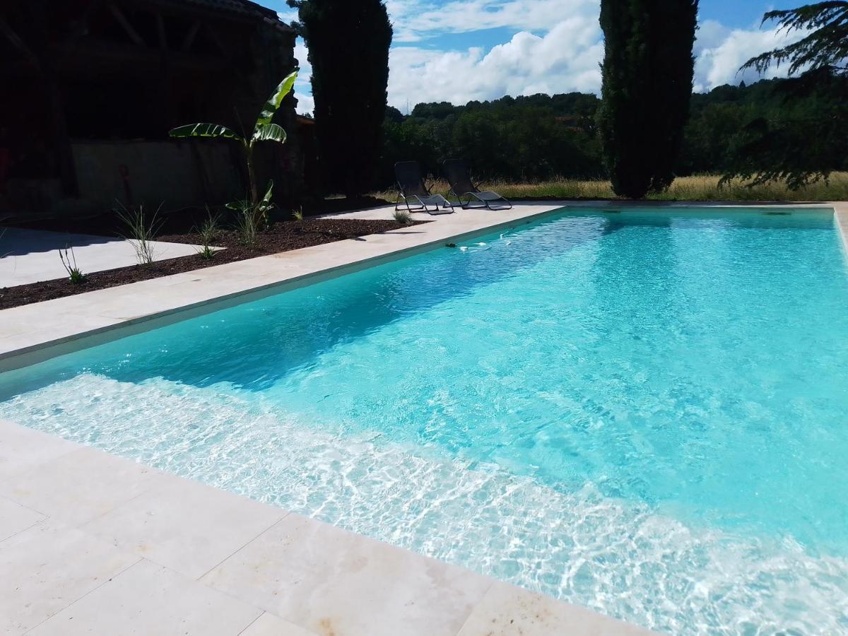 Gite Lot'Ivier Piscine Nature Lot Montayral المظهر الخارجي الصورة